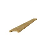 Grenen geschaafde afdeklat met sponning (5,1 cm) 1,9x7x181,5 cm t.b.v. recht en toogscherm, groen geïmpregneerd.