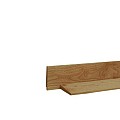 Douglas Zweeds rabat 1 zijde geschaafd. 1 zijde fijnbezaagd 1.1-2.7x19.5x400 cm groen geïmpregneerd