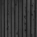 Triple profiel vuren enkelzijdige wand E. 371x224 cm zwart