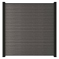 Newtechwood co-extrusie composiet scherm triple, 180x180 cm, silver gray.