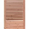 Douglas shutter-element 224 van 89 cm breed - kleurloos geïmpregneerd.