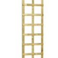 Grenen Trellis robuust 40 x 180 cm, groen ge#mpregneerd.