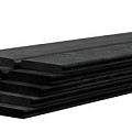 Betowood scherm douglas inclusief afdekkap 187x224 cm, zwart geïmpregneerd.