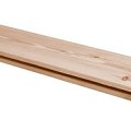 Douglas gevel rabat 1,8x14,5 cm groen geïmpregneerd