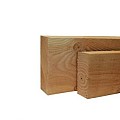 Douglas geschaafde gording 7,0x22,0x500 cm, groen geïmpregneerd.