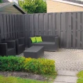 Aluminium ligger met 2x kap 13x70x1800mm [antra.gepoedercoat] bc