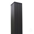 Aluminium paal "Modular" 68x68x1800mm (tbv scherm 1800 hoog) [antraciet gepoedercoat] in folie bc