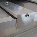 Pext Polycarbonaat Dakpakket - 3060x4000 muuraanbouw - blank aluminium - excl. glas