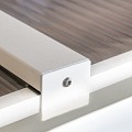 Pext Polycarbonaat Dakpakket - 4060x3000 muuraanbouw - antraciet - polycarbonaat opaal
