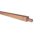 Douglas geschaafde hoekstaander met inkeping t.b.v. zelfbouw 14x14x240 cm, onbehandeld.