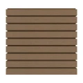 TechWood composiet wand bekleding 2.5x19.6x290 cm Teak