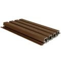 NewTechWood composiet co-extrusie wand bekleding rhombus profiel. 3.3x21.5x390 cm Ipe