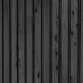 Triple profiel vuren enkelzijdige wand E. 371x224 cm zwart