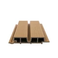 NewTechWood composiet co-extrusie wandbekleding Castellaton PRO65 3,3 x 18 x 390cm Red Cedar.