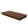NewTechWood composiet co-extrusie wandbekleding Castellaton PRO65 3,3 x 18 x 290cm Ipé.