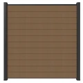 Newtechwood co-extrusie composiet scherm, 180x180 cm, teak.