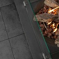 Keramische tegel Cimenti Clay Anthracite  60x60x2 cm