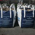Big bag ophoogzand halve