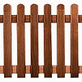 Bangkirai tuinpoort "Belmonte" (dubbel) 40x3000x1800mm met trellis / incl. beslag bc