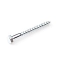 Houtdraadbout 8.0X35 (50ST) wit verzinkt kuip