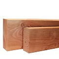 Douglas fijnbezaagde gording 5,0x15,0x400 cm, onbehandeld.