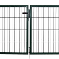Poort compleet dubbel groen 100x150