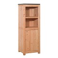 Hillhout douglas enkele buitenkeuken 168x61,5x56 cm (HxBxD) met 3 schappen en deuren.