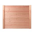 Douglas geschaafd blokhutprofiel 2,8x19,5x400 cm, onbehandeld.
