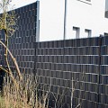 Hillfence privacystroken op rol, 19 cm breed en 50 m1 lang, zwart.