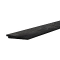 Douglas Zweeds rabat 1 zijde geschaafd, 1 zijde fijnbezaagd 1,0-2,1x16,5x300 cm, zwart gedompeld.
