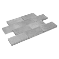 PL Vietnamese hardsteen 20x40x5 cm (oppervlak grof geschuurd)