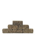 Granu-Wall 30x12x12 Bronsgenuanceerd 