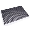 Splitplaat  120x80x3 cm zwart met onderdoek