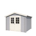 Blokhut Norah 275zx230 Platinum Grey