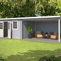 Blokhut Aida 760x275  Platinum Grey