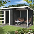 Blokhut Jelle 370x 175 P Carbon Grey