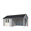 Blokhut Fraya 575x275 Platinum Grey