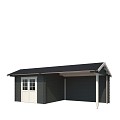 Blokhut Maribel 680x300 Carbon Grey