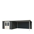 Blokhut St. Louis 661x292 Carbon Grey-Wit