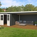 Blokhut St. Louis 661x292 Carbon Grey-Wit