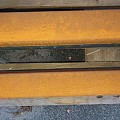cortenstaal afdekrand  voor over opsluitband  6 x 200 cm