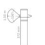 Liv Low 12V Corten