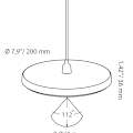 DISC PENDANT 12V