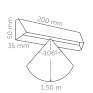 Wedge Slim Dark 12V/1W