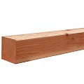 Douglas geschaafde paal duplo verlijmd 14x14x400 cm, onbehandeld.