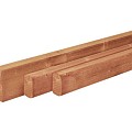 Douglas geschaafde regel 4,5x7,0x400 cm, onbehandeld.