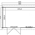 Blokhut Amira 380x230