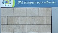 Gsb 20x30x6  Hailey  straksteen op = op van € 26.50   voor