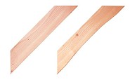 Douglas geschaafde schoor, recht, 4,5x14,5x70 cm, onbehandeld