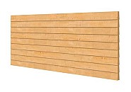 Douglas achterwand kapschuur Comfort dubbelzijdig Zweeds rabat, onbehandeld.
